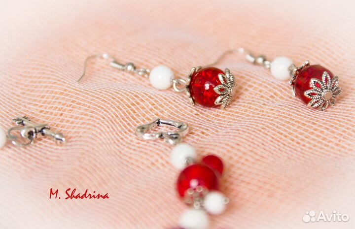 Браслет и серьги Амур. Комплект