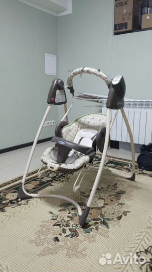 Электронные качели graco