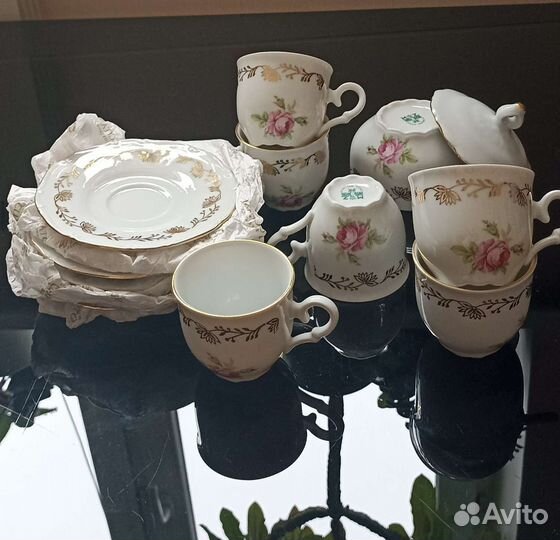 Новый кофейный набор 70-х годов Чехия