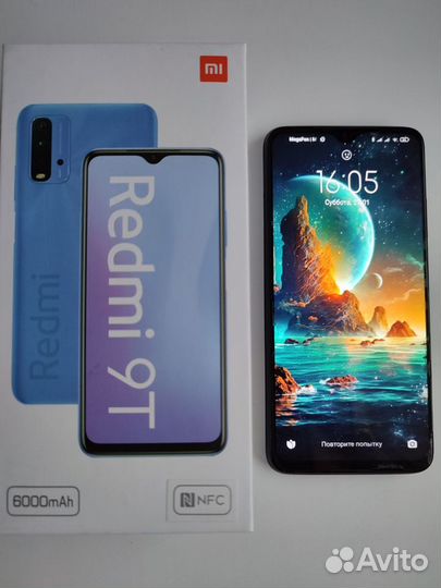 Xiaomi Redmi 9T, 4/64 ГБ