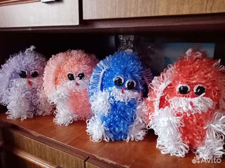 Мочалка ручной работы