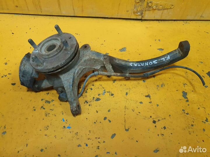 Ступица колеса передняя кулак поворотный Hyundai s