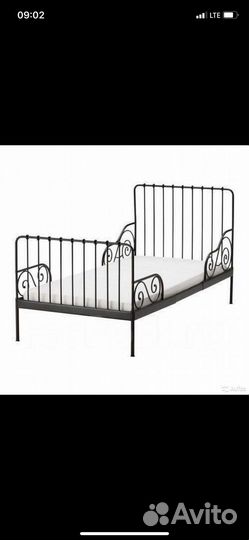 Кроватка Миннен Икея