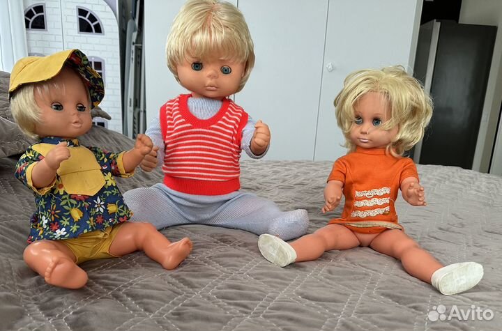 3 Куклы гдр времен СССР