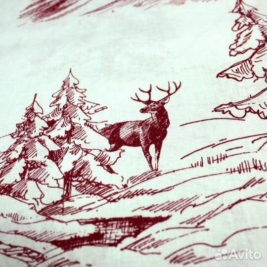 Ткань для постельного белья Альпийская сказка