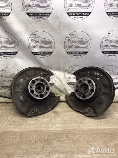 Ступица задняя кулак мерседес w203