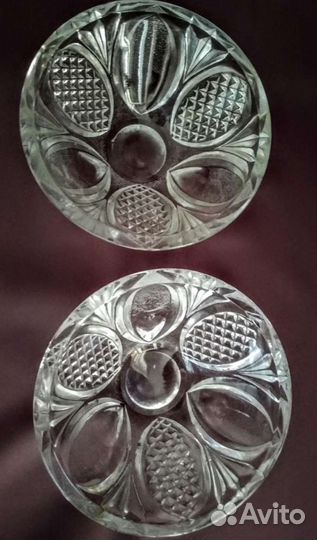 Конфетница времен ссср. Салатник. Хрусталь. Металл