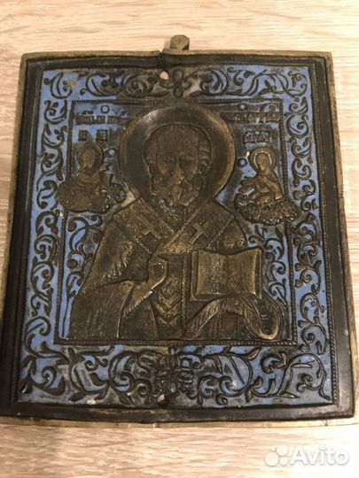 Икона Николая Чудотворца. Царская Россия