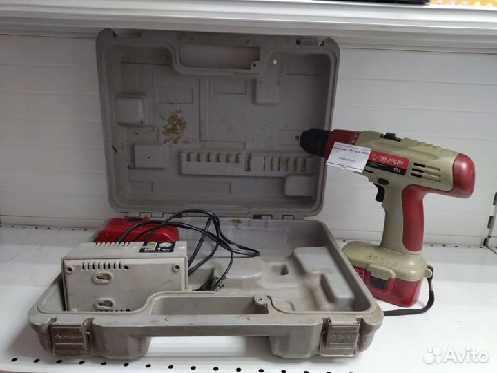 Шуруповерт зубр зда-18-кн