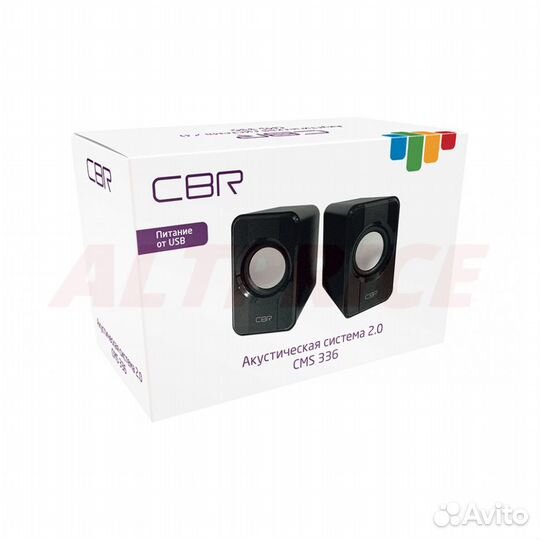 Колонки USB черные