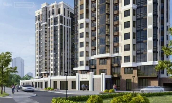 2-к. квартира, 68 м², 7/20 эт.