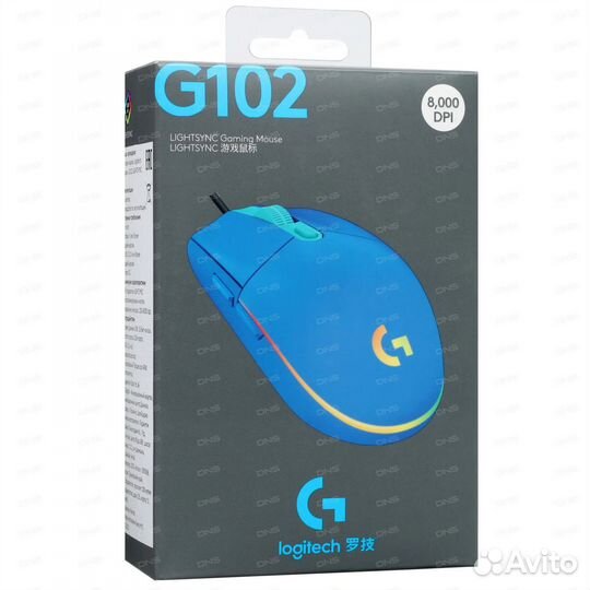 Игровая мышь Logitech G102 LightSync
