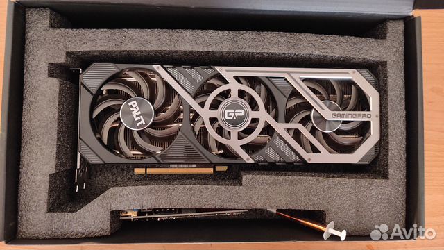 Видеокарта Palit GeForce RTX 3080 GamingPro OC 10G