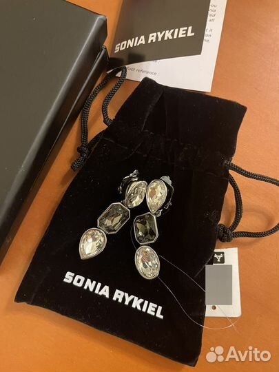 Серьги sonia rykiel
