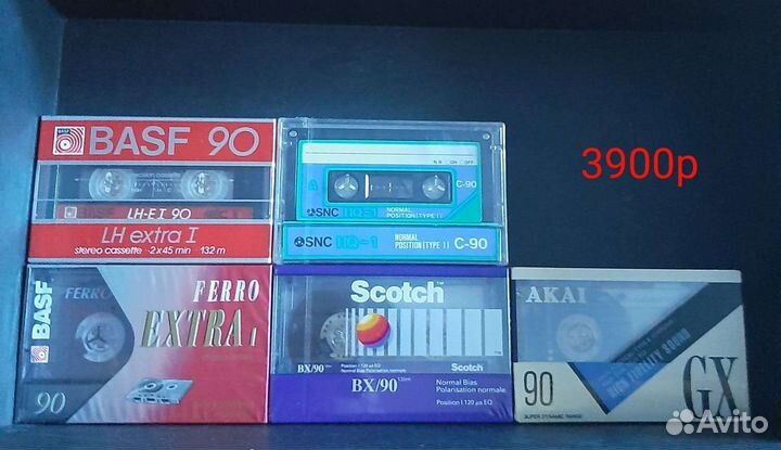 Аудиокассеты новые. sony,maxell, basf,akai