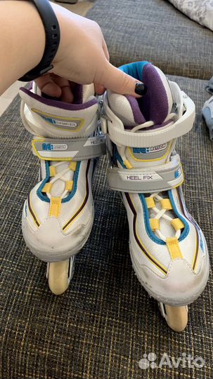 Роликовые коньки детские раздвижные