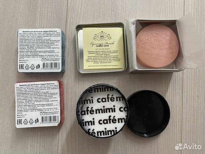 Крем-баттер, мыло для детей, мыло ручной работы