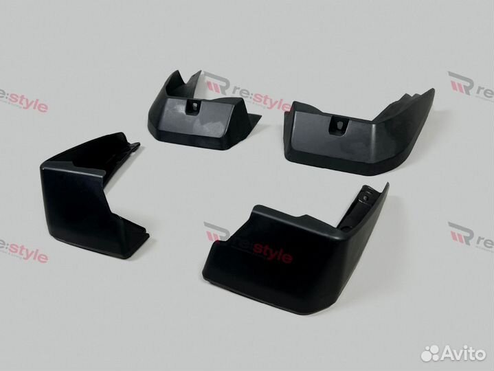 Брызговики Honda Fit (GP/GK) 2м 17-21г Черные