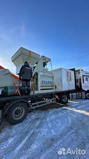 Бетонный завод HZS 50 (50 кубов/ч)