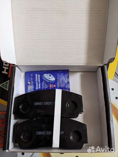 Колодки DC brakes для 4-х поршневого суппорта