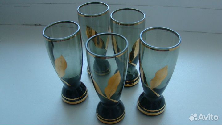 Стопки, Богемское стекло 1988 г