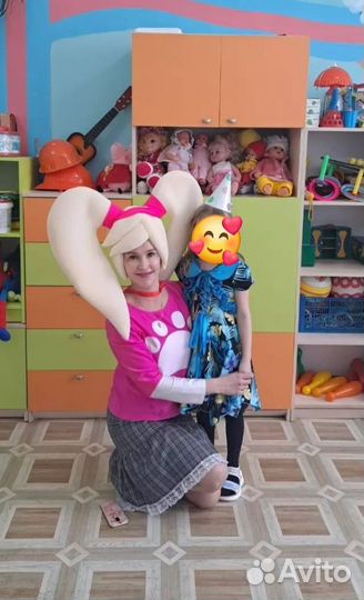 Костюм для аниматора Роза Барбоскина