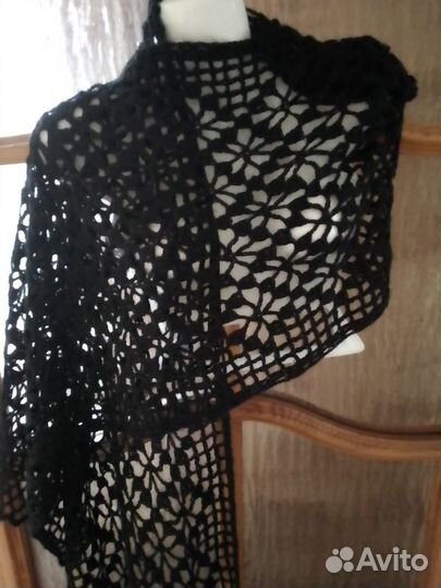 Палантин ажурный