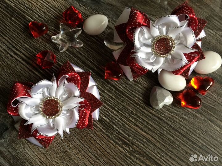 Школьные банты пара