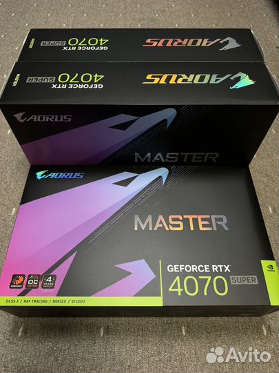 Новая RTX 4070 Super Gigabyte Aorus Master
