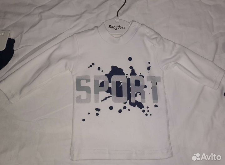 Костюм спортивный тройка на мальчика 12-18 месяцев