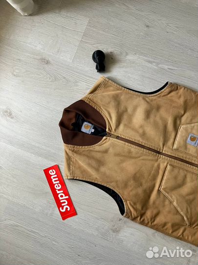 Жилетка carhartt vest made in Mexico