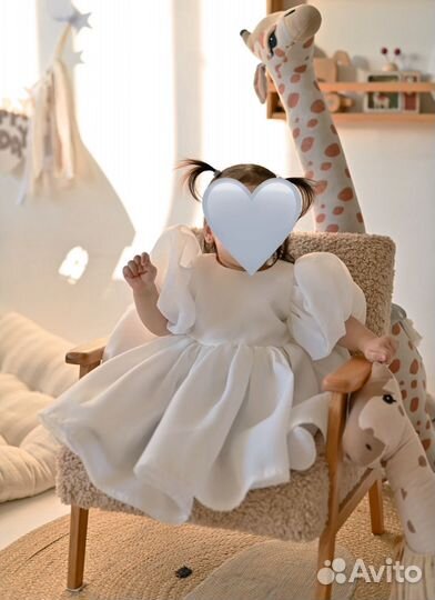 Платье для девочки 80