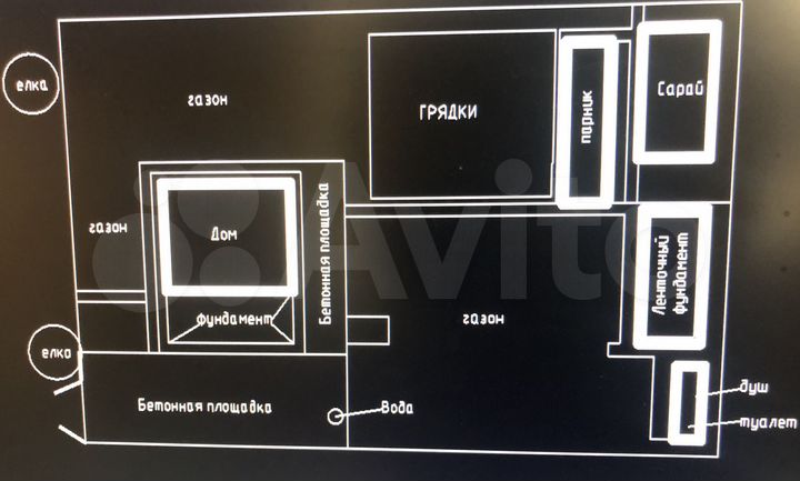 Дача 30 м² на участке 6 сот.