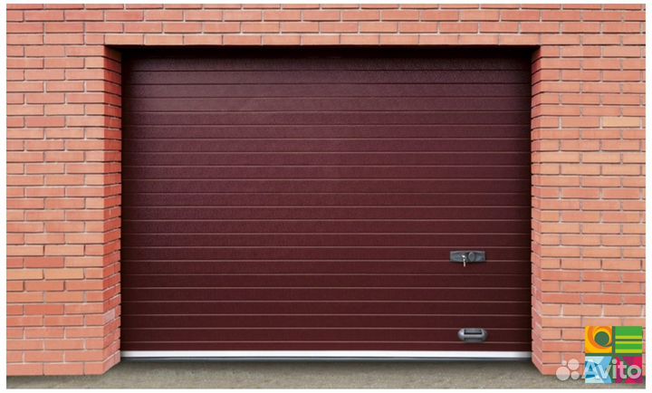 Гаражные ворота alutech