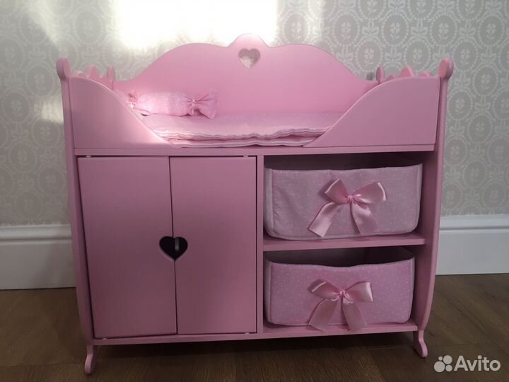 Детская игрушечная (хотя как настоящая ) кроватка