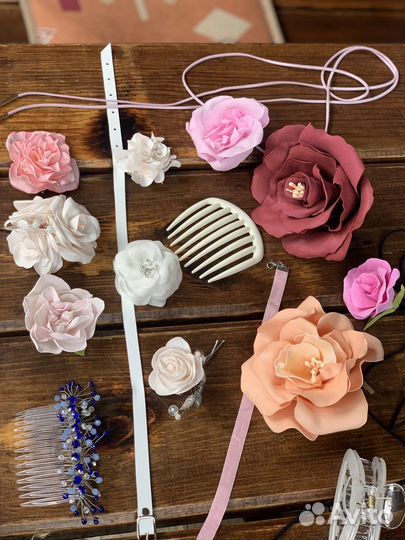 Цветы из фоамирана