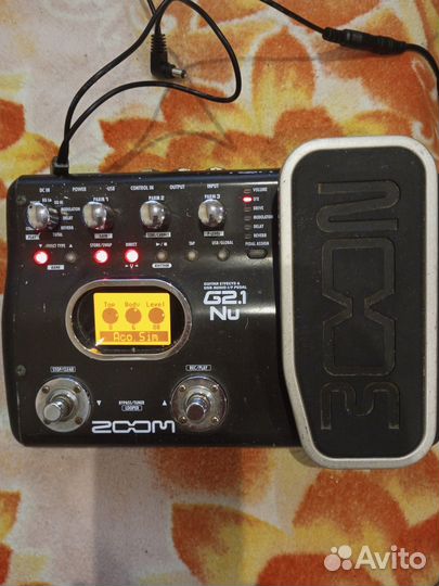 Гитарный процессор zoom G2.1Nu