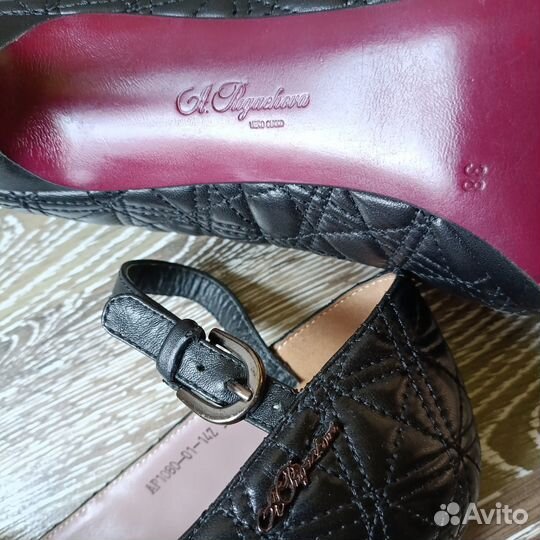 Кожаные туфли Alla Pugachova 38 р