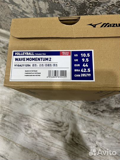 Mizuno wave momentum 2