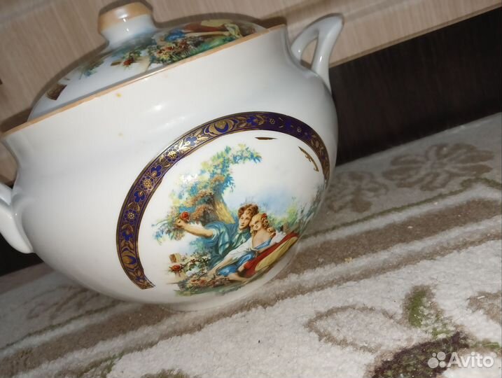 Супница фарфор 3 литра Торг
