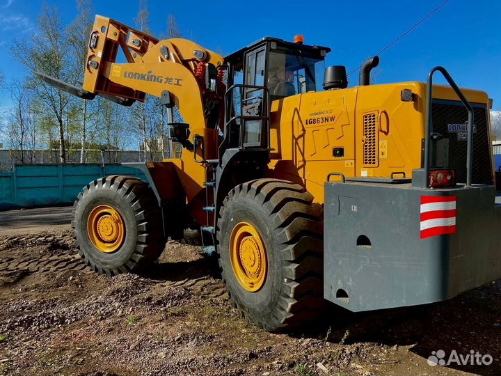 Фронтальный погрузчик Lonking LG863NW, 2024