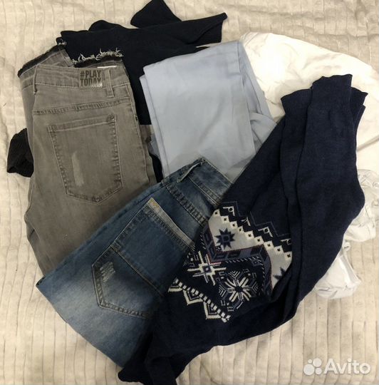 Продаю вещи на мальчика рост 140 пакетом