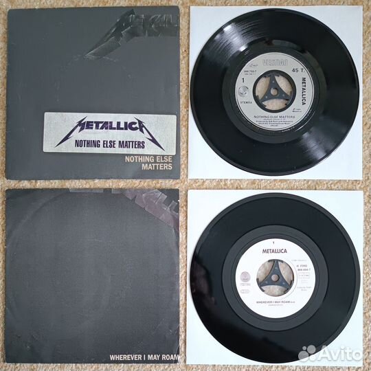 Синглы винил Metallica Nothing Else Wherever LP
