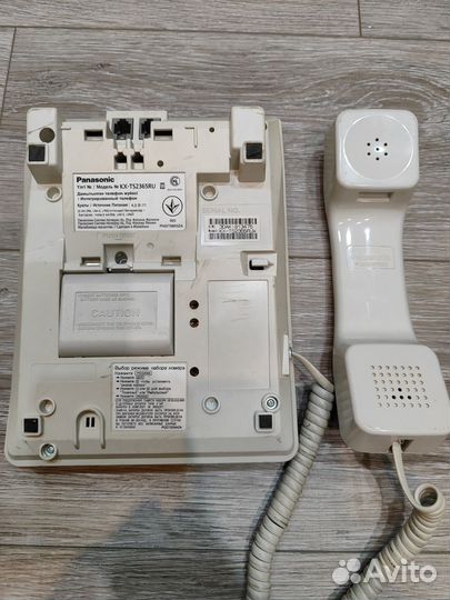 Проводной телефон panasonic kx-ts 2388 kx-ts 2365