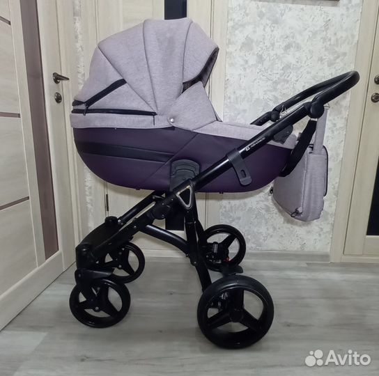 Коляска adamex 3 в 1 бу