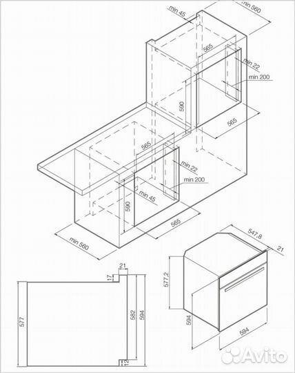 Духовой шкаф электрический Graude BE 60.2 S