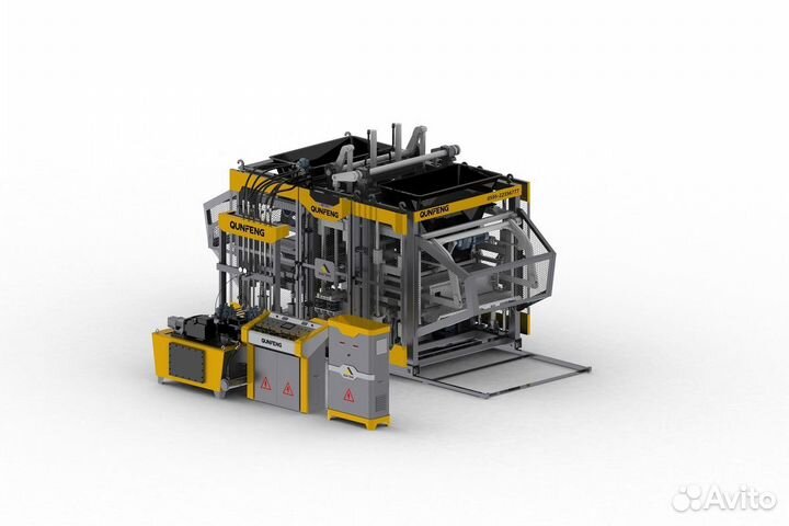Вибропресс QS1200 для плитки и блоков