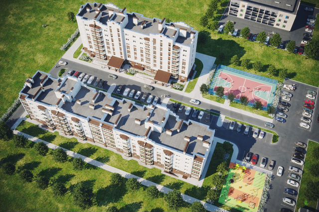 2-к. квартира, 63,6 м², 2/7 эт.