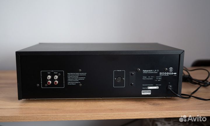 Кассетная дека Nakamichi LX-3