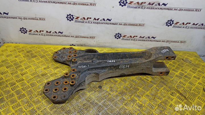 Кронштейн реактивной тяги левый Man Tga Tgs Tgx